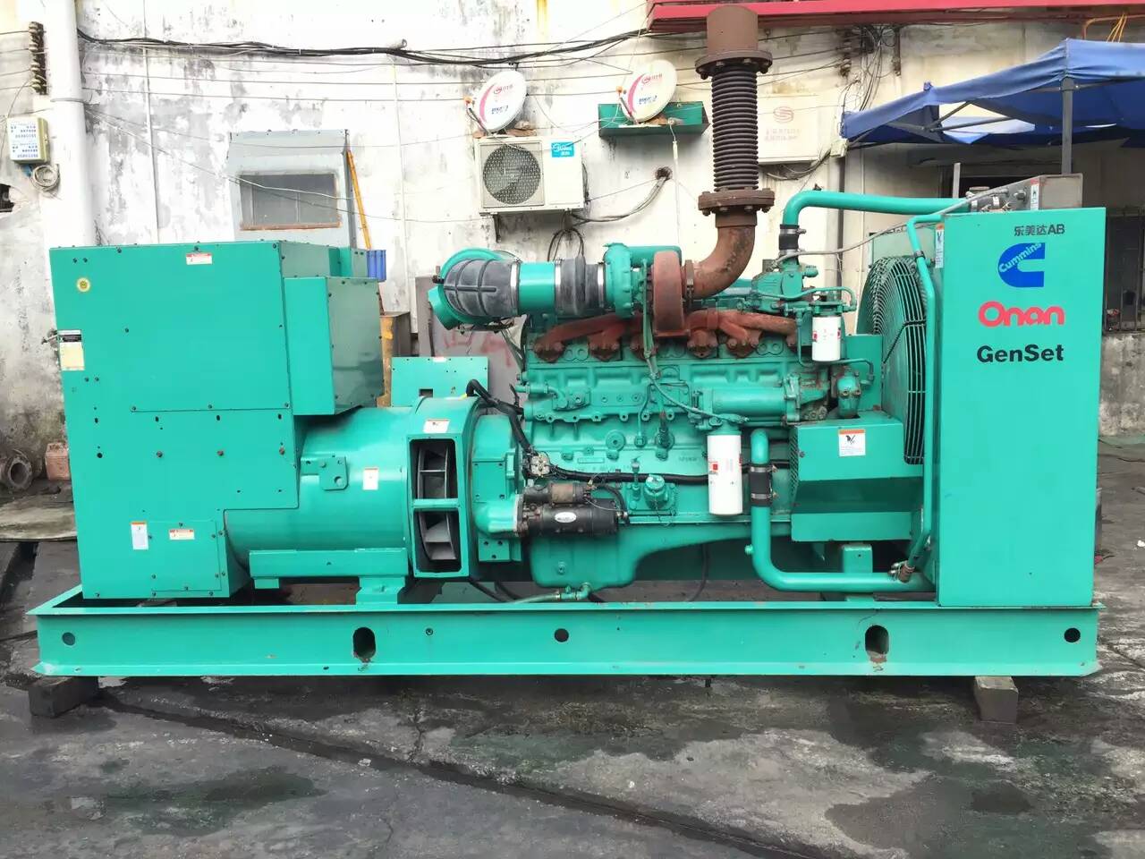 双滦租赁发电机-柴油发电机不正常冒烟的原因